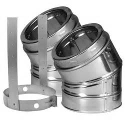 6" dia. Duratech  30 degree (2) Elbow Kit Stainless Steel