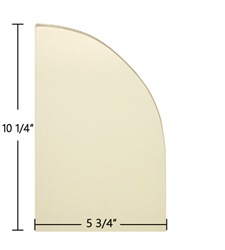 Consolidated Dutchwest XL Convection 2184 / FA288ccL Replacement Ceramic Wood Stove Glass