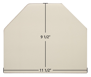 Consolidated Dutchwest Small #2460 Replacement Ceramic Wood Stove Glass