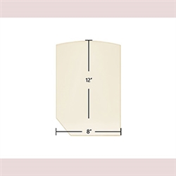 Glacier Bay 2 Door Replacement Ceramic Wood Stove Glass