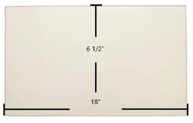 Sierra 1000 - 2000 Replacement Ceramic Wood Stove Glass