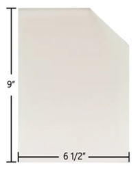 Squire 25" Traditional Replacement Ceramic Wood Stove Glass