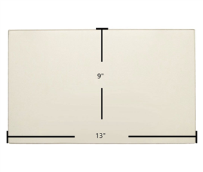 Aurora 7GASDO-1rec Replacement Ceramic Wood Stove Glass