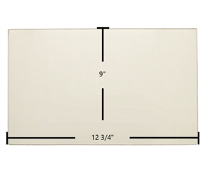 Aurora 7GASDO-ND/CUS Aurora Replacement Ceramic Wood Stove Glass