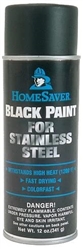 HomeSaver Black Paint for Stainless Steel