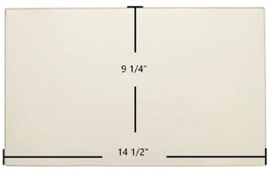St. Croix Auburn, Prescott (2003 and Newer) Replacement Ceramic Wood Stove Glass