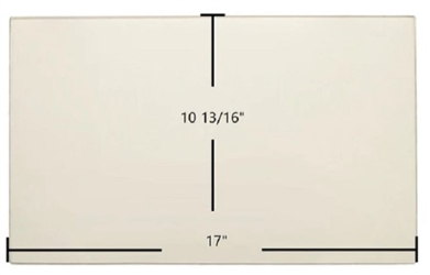 St. Croix Ashby, Afton Bay Front Replacement Ceramic Wood Stove Glass