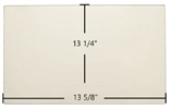 St. Croix Element P (sensor glass) Replacement Ceramic Wood Stove Glass