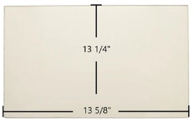 St. Croix Element P (sensor glass) Replacement Ceramic Wood Stove Glass