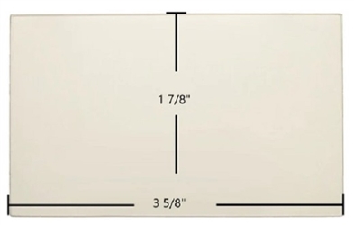 St. Croix Element (sensor glass) Replacement Ceramic Wood Stove Glass