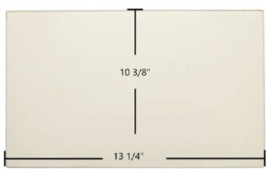 St. Croix Element, Lancaster (2003 and Earlier) Replacement Ceramic Wood Stove Glass