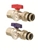 Isolation Valve 1" With Thermometer - Pair