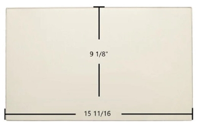 Regency F2100M, I1200 Classic, I1150 Replacement Ceramic Wood Stove Glass