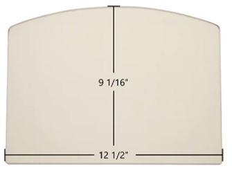 Vogelzang VG2020, VG2520 Replacement Ceramic Wood Stove Glass