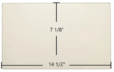 US Stove Forester 3500, 3500PB Replacement Ceramic Wood Stove Glass