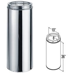 8" Duratech 36" Length Stainless