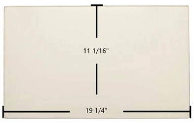 Lopi Sheffield Replacement Ceramic Wood Stove Glass
