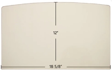 Hearthstone Manchester 8360, 8362 Replacement Ceramic Wood Stove Glass