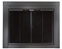 Ardmore Black Fireplace Doors Small