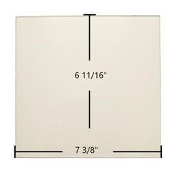 Englander 28-IC, 28-JC, 18-PC, 24-AC, 24-FC (FC models pre-1997) Replacement Ceramic Wood Stove Glass