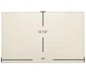 Englander 25-CB120, 25-SSP01 Replacement Ceramic Wood Stove Glass
