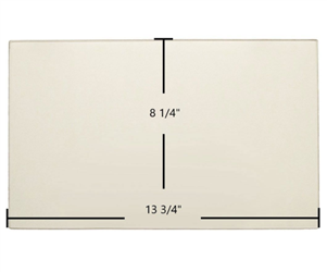 England Stove Works 24-ICD, 24-JC, 50-SHW20/25, 50-TRV20/25 Replacement Ceramic Wood Stove Glass