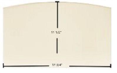 Heatilator Arrow i22 Replacement Ceramic Wood Stove Glass