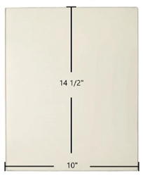 Malm Imperial Carousel Side Glass (Ceramic) (Post-1994) Replacement Ceramic Wood Stove Glass