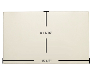 US Stove and American Harvest 6039, 6041, 2000, 2500, 3000, APCI1406 Replacement Ceramic Wood Stove Glass
