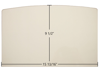 Buck Stove 81, 85, 21, 18, 20/20zc, FS21, 261 Replacement Ceramic Wood Stove Glass
