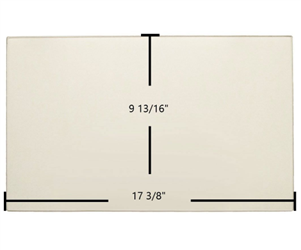 Buck Stove Little Buck 26000-C, 27000, 28000 Big Buck Replacement Ceramic Wood Stove Glass