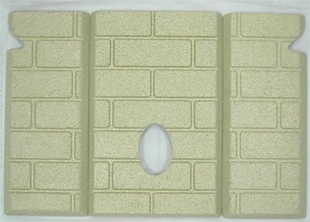 3pc Premium Fire-Tek™ Firebrick Set for Whitfield Advantage II, II-T, and III