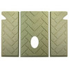 Whitfield 3 pc Premium Herringbone Firebrick