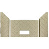 3 pc Premium Herringbone Fire-Tek™ Firebrick for Whitfield® Advantage Plus