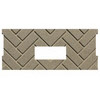 1 pc Premium Herringbone Fire-Tek Firebrick for Whitfield Quest Plus