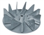 impeller exhaust blower 4.5" 11 petal