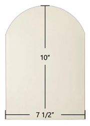 Quaker Archtop Replacement Ceramic Wood Stove Glass