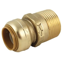 rhinoflex 1-1/4" sharkbite x 1-1/4" male npt fitting