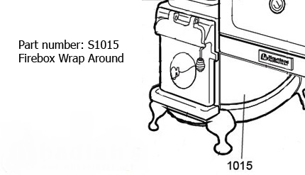 Heartland Oval Firebox Wrap Around