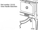 Heartland Door Handle Stanchion