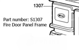 Heartland Oval Fire Door Panel Frame