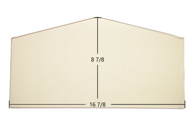 Century S171E, S273E, S373E, FW270029, S10011 Replacement Ceramic Wood Stove Glass