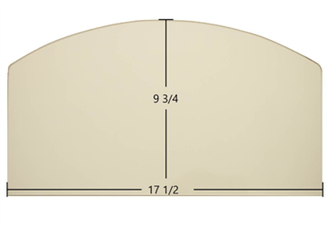 Consolidated Dutchwest Steel 300007, 270007 Replacement Ceramic Wood Stove Glass