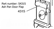 Heartland Ash Pan Door Flap