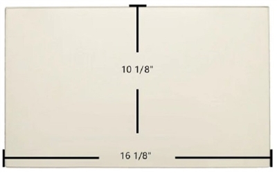 Osburn 1600, 1100 Replacement Ceramic Wood Stove Glass