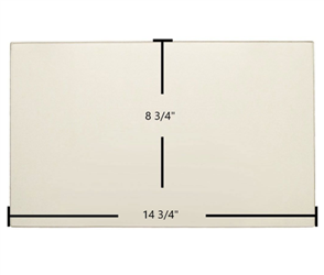 Enerzone Solution 1.6 Replacement Ceramic Wood Stove Glass