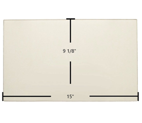 Enerzone Solution 1.3, Bio 35 Replacement Ceramic Wood Stove Glass