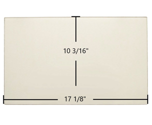 Drolet Classic, Siberian 1600 & 2000, HT2000, HT1600, Escape 1800 & 1400i, Eastwood 1800 Replacement Ceramic Wood Stove Glass