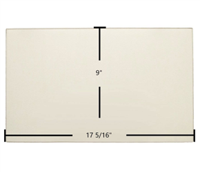 Enerzone Solution 2.0-I Replacement Ceramic Wood Stove Glass