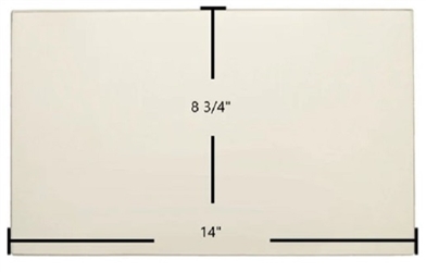 Osburn 900 Replacement Ceramic Wood Stove Glass